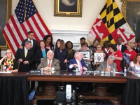 Governor Larry Hogan Signing Maryland's Extreme Risk Protection Orders Bill into Law